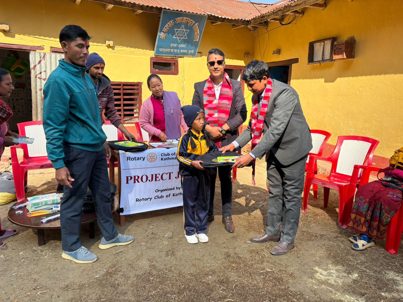 Project Jhola - Shree Jhapak Basic School