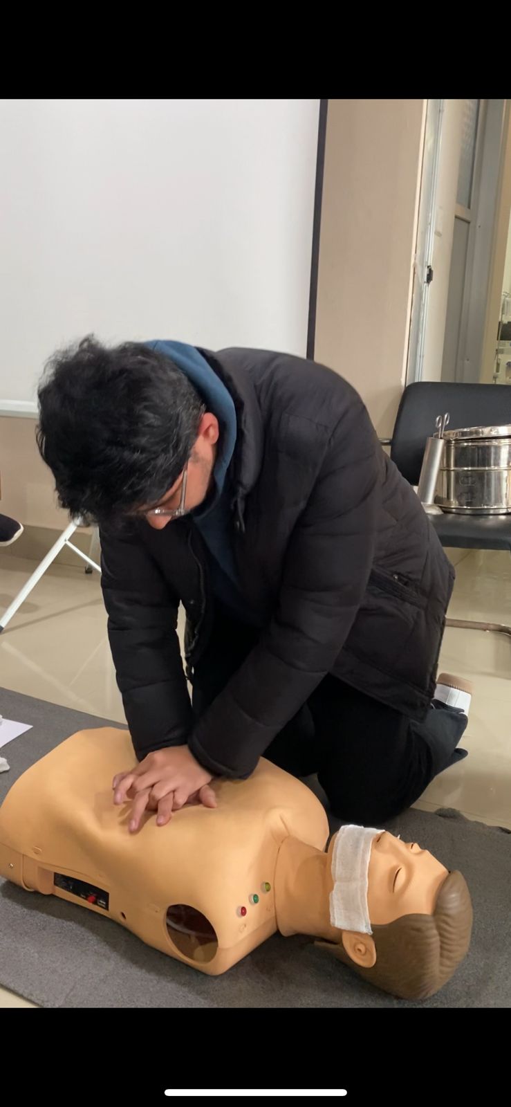 Certified CPR training