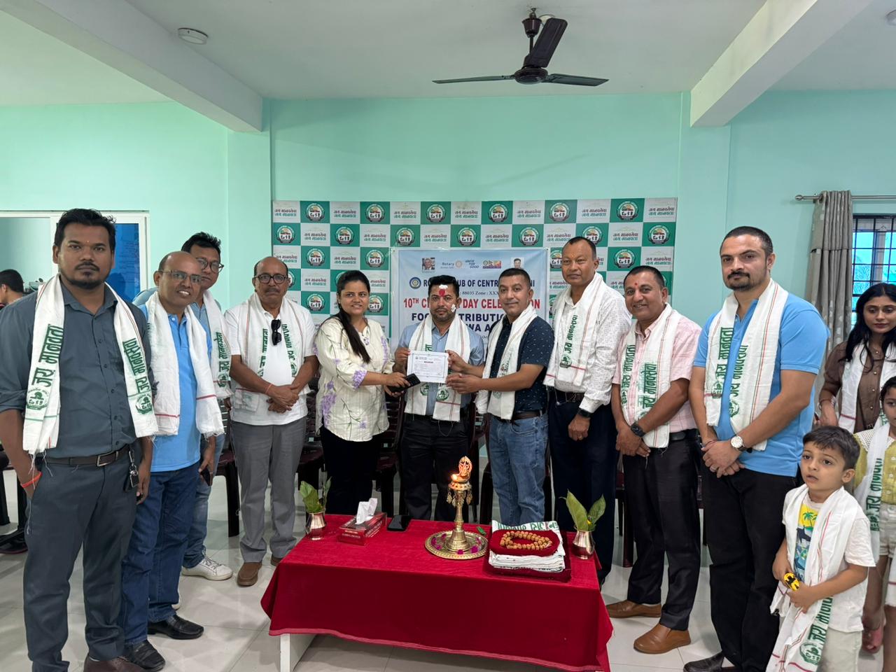 Food Distribution at Manavsewa Ashram